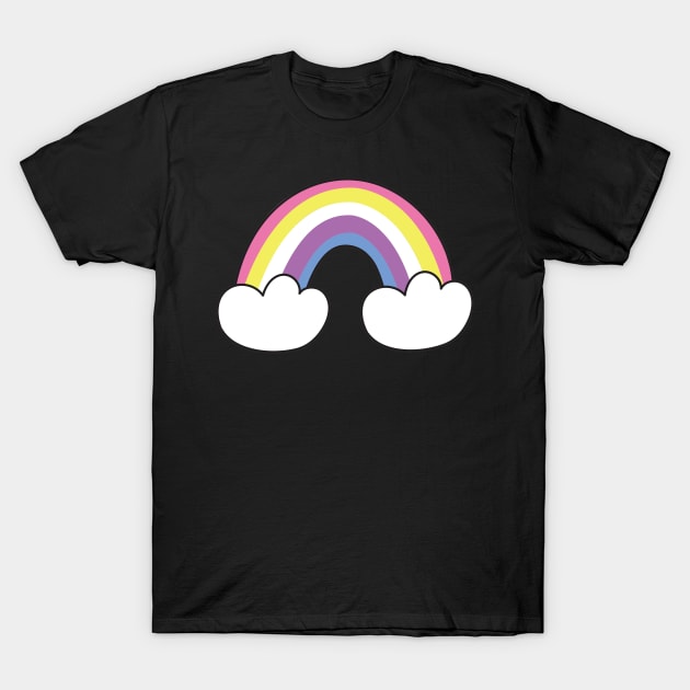 Bigender pride flag T-Shirt by snowshade